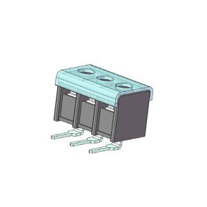 Barrier Terminal Block Connector 9.60mm 4P Right Angle PCB Industrial automation
