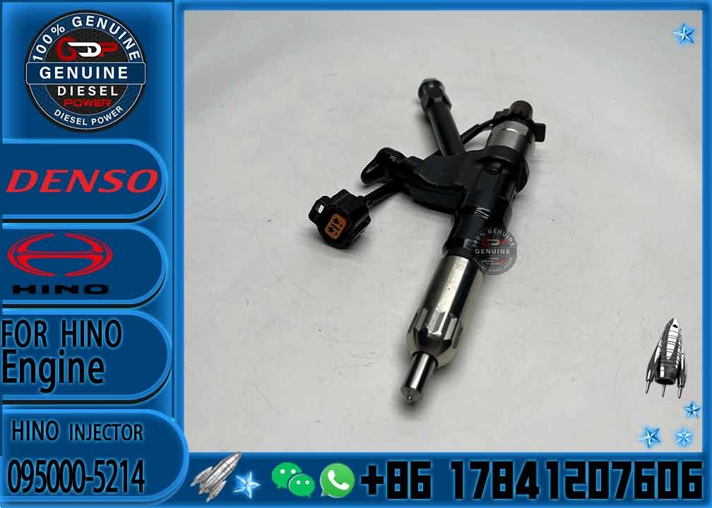 Diesel Injector Fuel Injector Assy For SK460-8 P11C Engine 095000-5215 095000-5213 095000-5214 23670-E0351