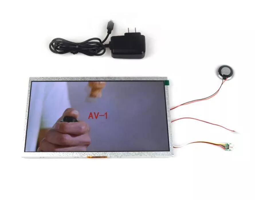 Custom LCD display module, 4.3/5/7/10.1 inch LCD video module assembly for custom video display use