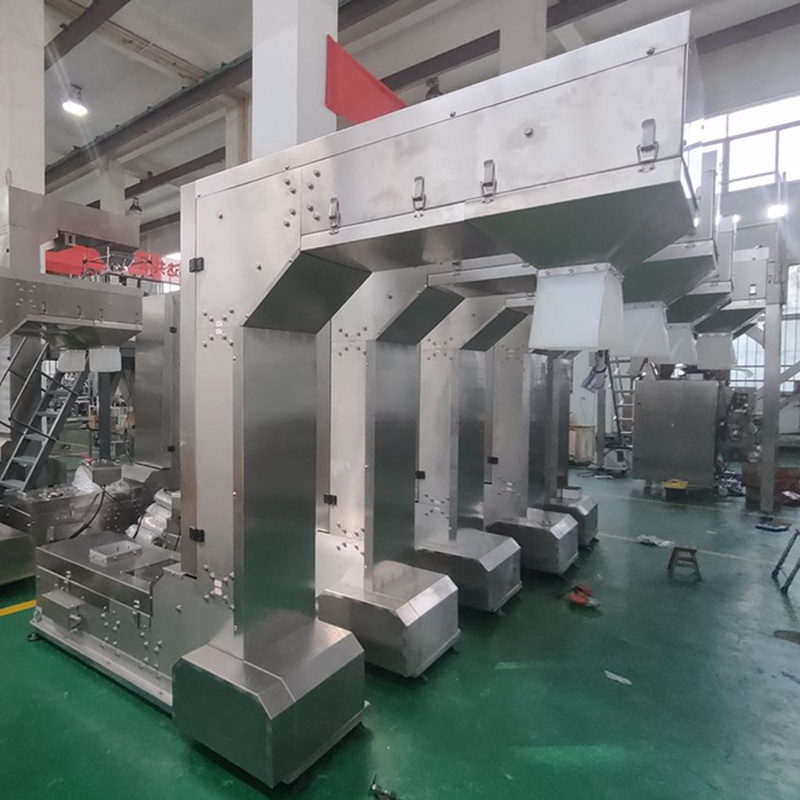 High Speed Height Customized Food Grade Z Shape /Type Bucket Elevator Conveyor