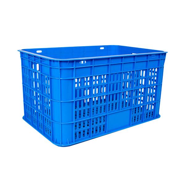Solid Box High Pressure Plastic Basket Crate Tray Pallet Box Food Grade Plastic