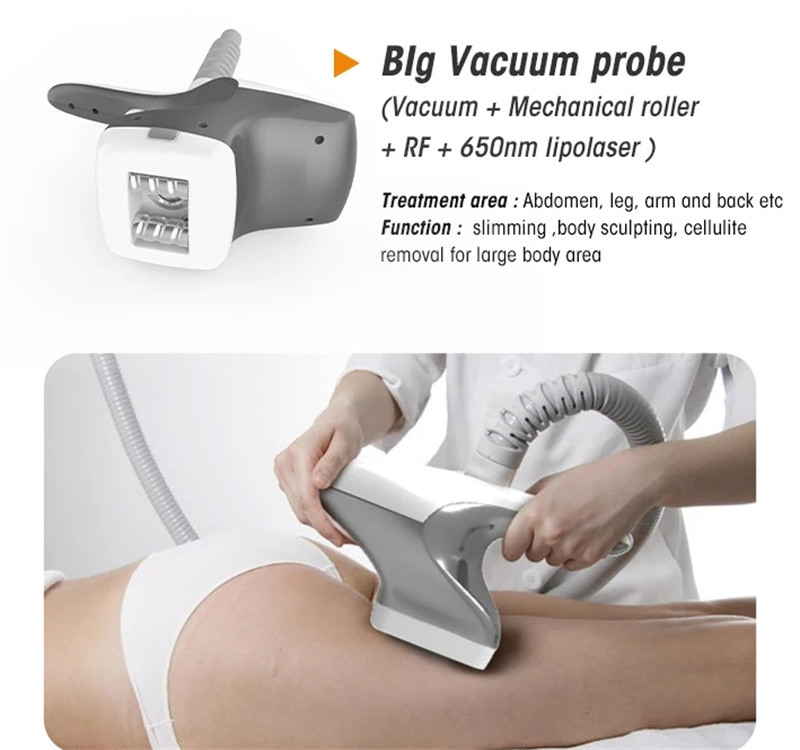 Vacuum Roller Therapy 4 In 1 Cavitation 40k Machine Rf Fat Removal
