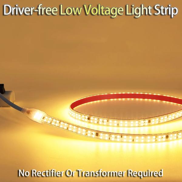 LED Waterproof Light Strip Low Voltage 12V Underwater Outdoor Light Strip 24V