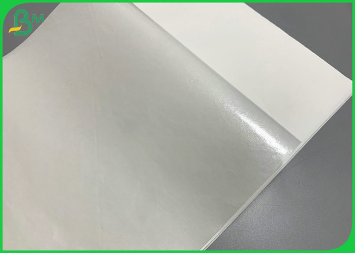 10g PE Coated 50gsm Printable White Kraft Paper For Popcore Bag