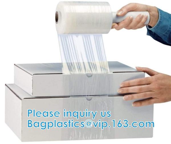Hand Rolls, Stretch Wrap Film, Cling Plastic Pallet Supplies, Durable Self