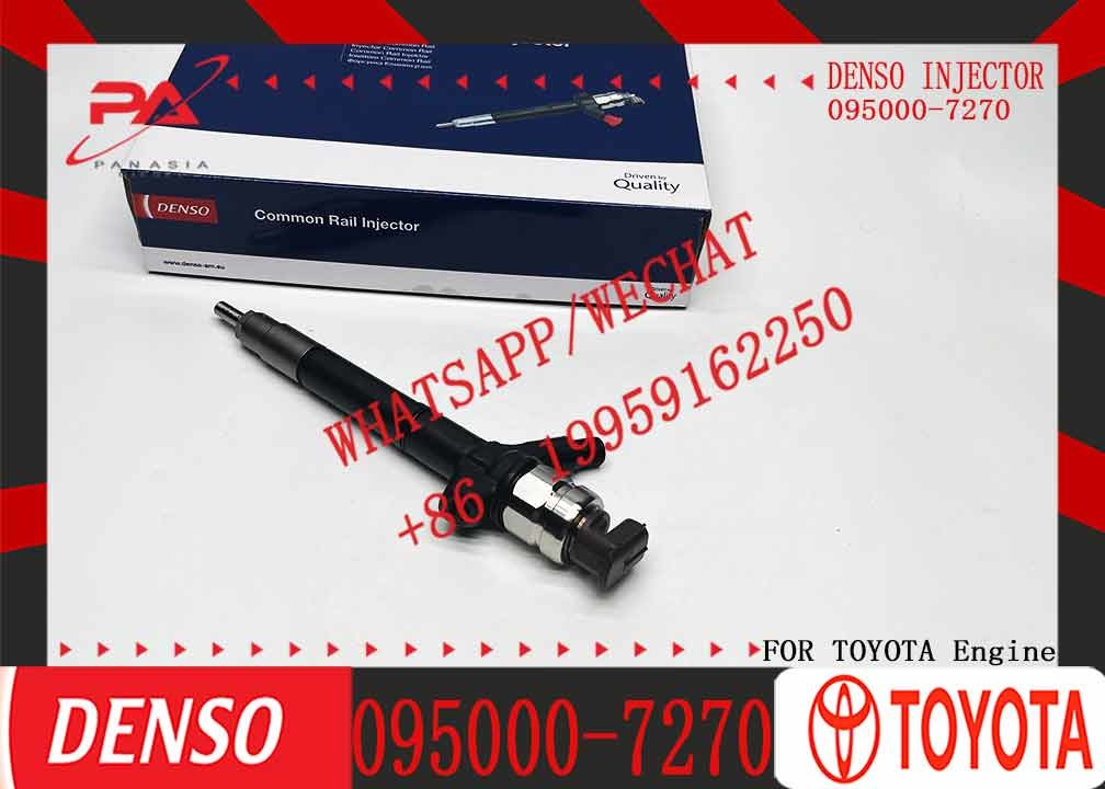 High Pressure Diesel Parts Nozzle 095000-7270 Common Rail Injector 095000 7270 0950007270 for Toyota