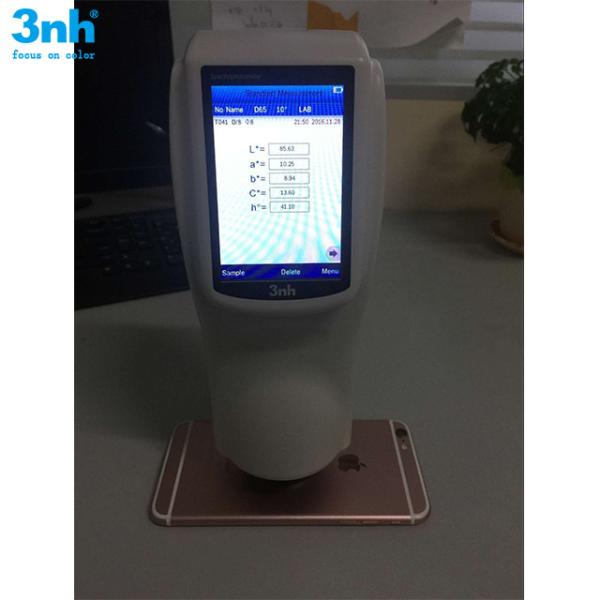 NS800 Portable Color Spectrophotometer Auto Body 45°/0 Optical Geometry For Car