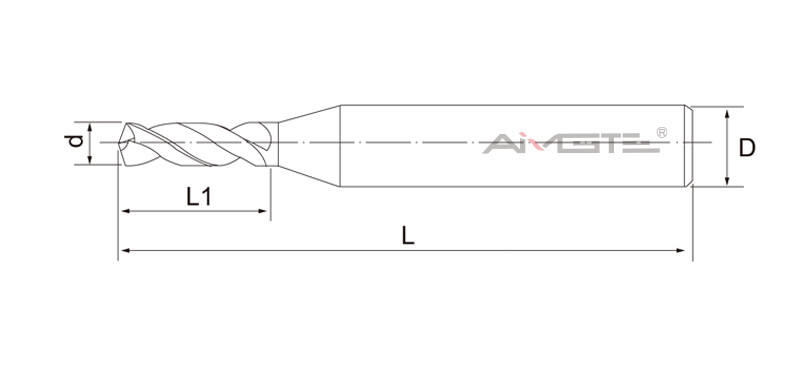 Uncoated Precision Carbide Drill Bits 1mm - 20mm For Aluminum