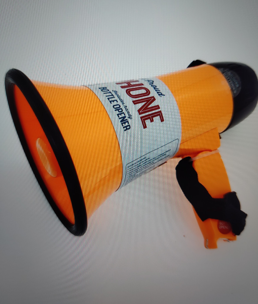5W 15W Outdoor Megaphone Speaker Horn 1.2A Lightweight Megaphone