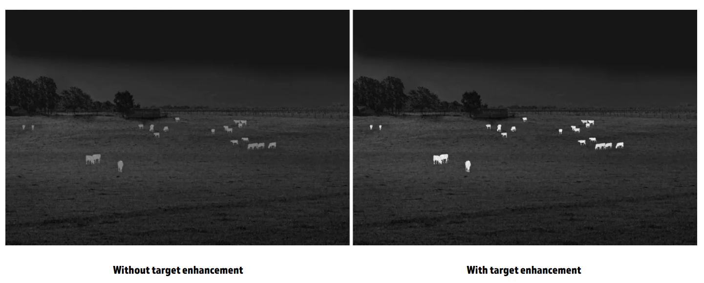 Detecting Animals Thermal Imaging 12um 384 X 288 Thermal Scope