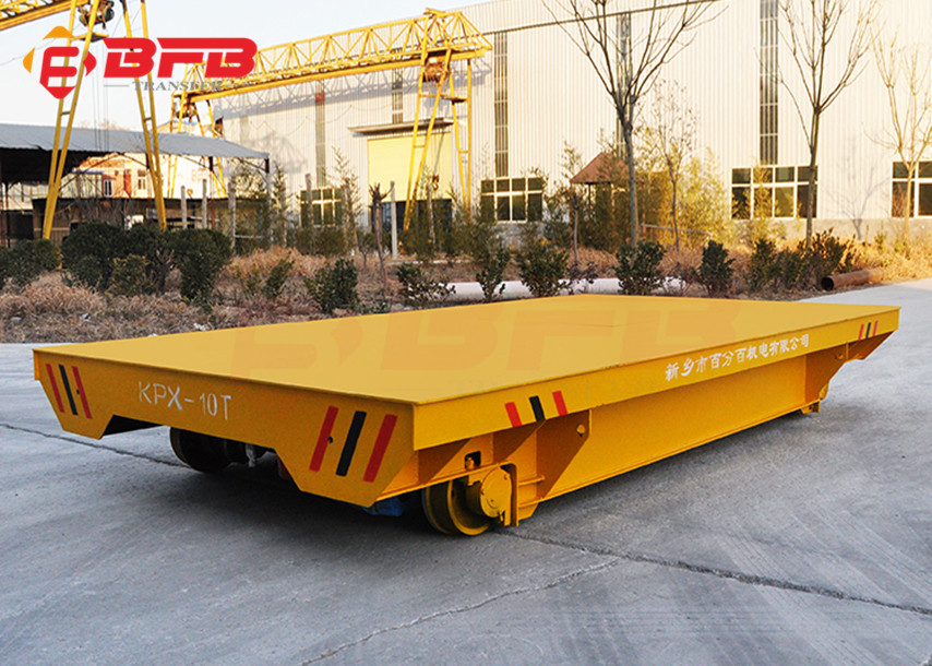 Mold Transfer Battery Powered Railroad Cart For Assembly Line Inside