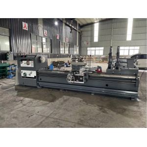 Precision Heavy Duty CNC Lathes for Large Diameter Turning Work CQW61110F Engine
