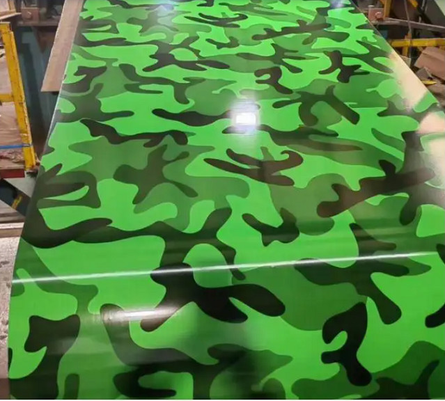 Grass Printech Color Coil 3D Grains Pre-Painted Galvanized Coil DX51D For Cladding Wall Panel
