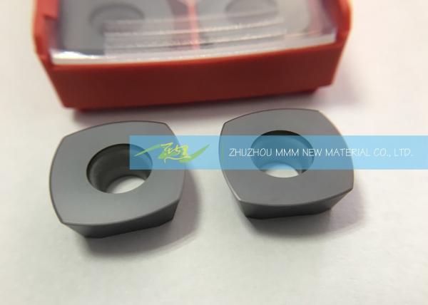 Quality High Feed Milling Carbide Milling Inserts High Metal Removal Rate for sale