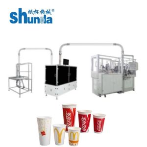 Ultrasonic Heating For Ice Cream Cup Making Machine With 100-120 pcs/min
