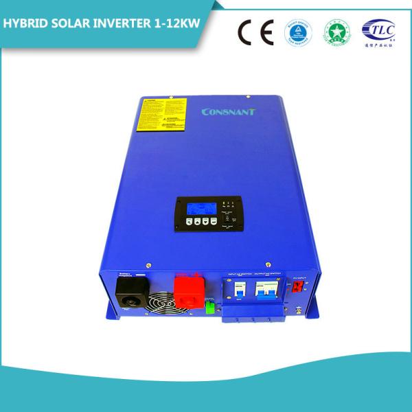 High Frequency Hybrid Grid Tie Power Inverter , 48V DC 230VAC Singly Phase Solar