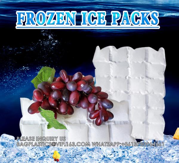 Ice Pack Sheet Absorption Water Fabric Reusable Freezer Dry Ice Cold Packs Gel