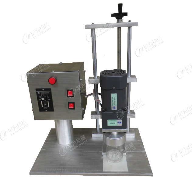 Glass Bottle Canned Food Vacuum Screw Capping Machine 380V
