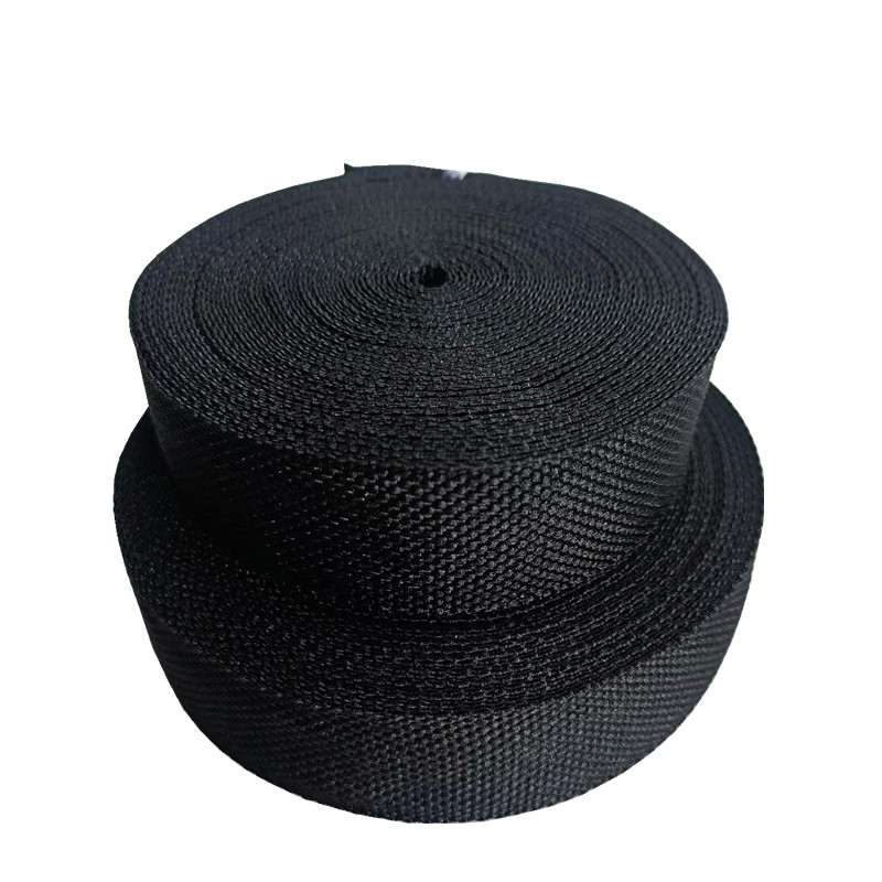 Recycled Flat 25mm Polyester Webbing Strap Non Elastic High Tenacity