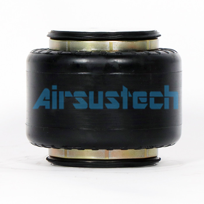 1B5520 AIRSUSTECH High Durability Convoluted Air Spring 1B5-520 Goodyear Industrial Air Rubber