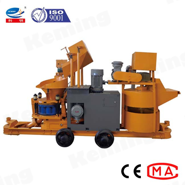 Anti Explosion Jet Wet Concrete Shotcrete Machine Portable Engineering Gunite Machinery