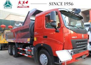  A7 10 Wheeler 6X4 HOWO Dump Truck For Mine Site With Euro 4 Engine Manufactures