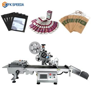 User-Friendly 40mm Flat Top Surface Labeling Machine for Bag Card and Lid