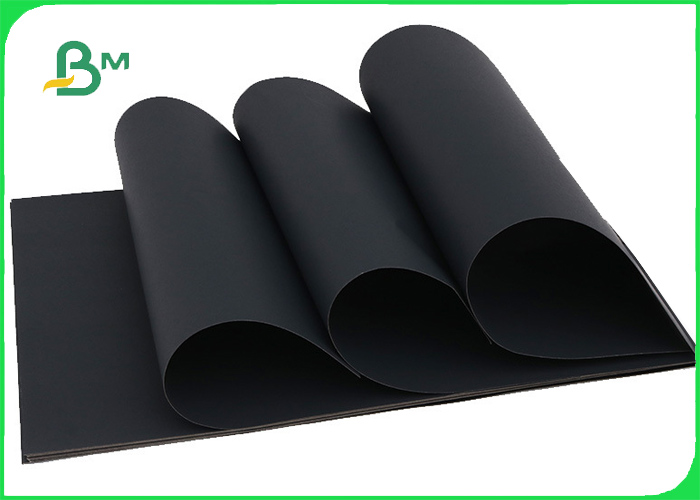 450gsm Black Card Paper For Luxury Package Box Good Stiffness 700 x 1000mm