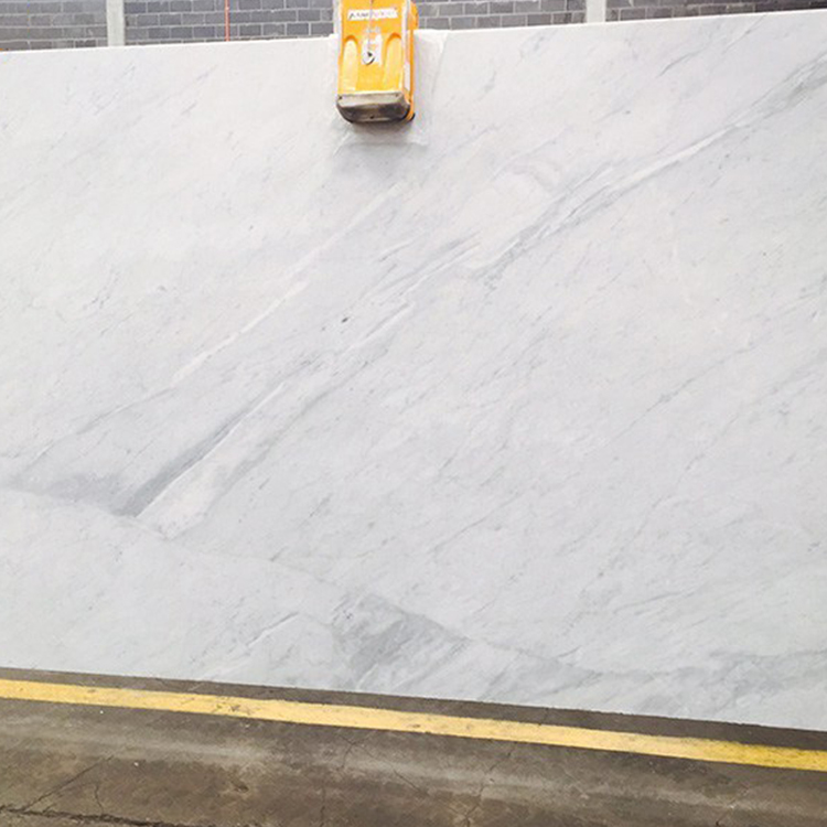 High Level Italy White Marble Stone , Large Marble Slab Countertops