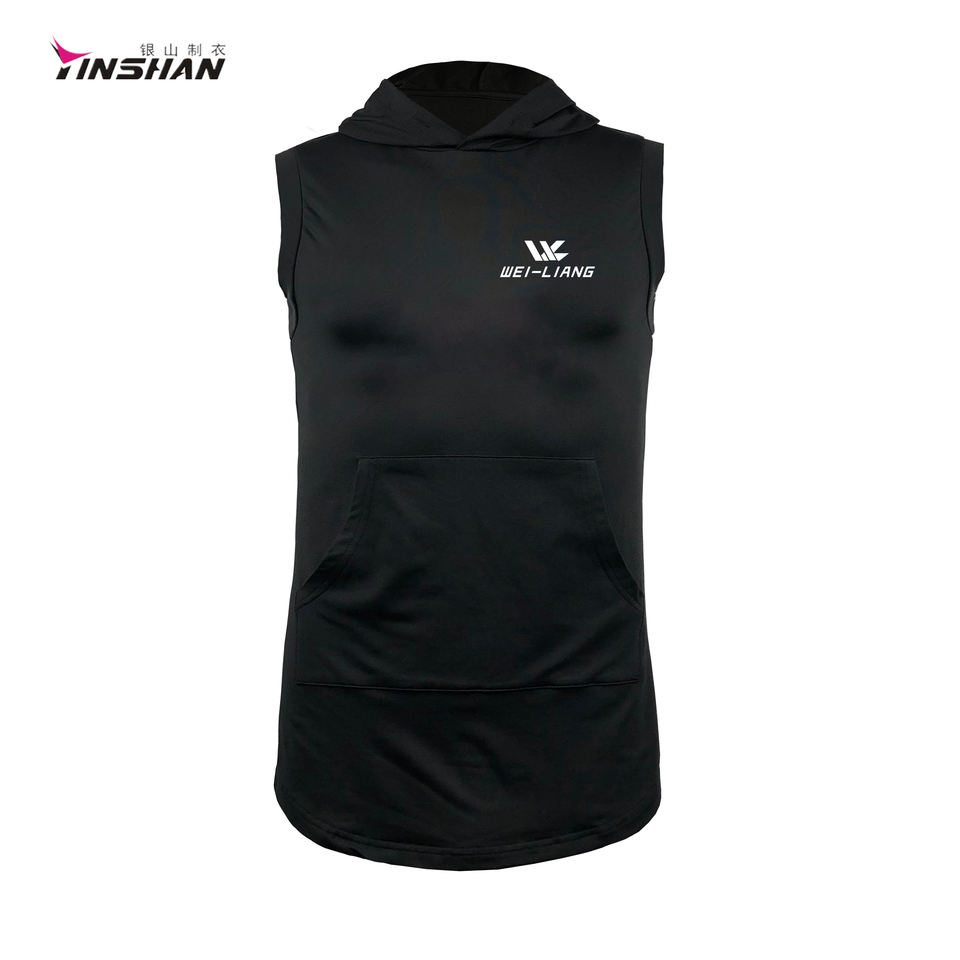 Customized Printing Methods Training Tank Top Quick Dry Gym Plus Size Sports Vest for Men