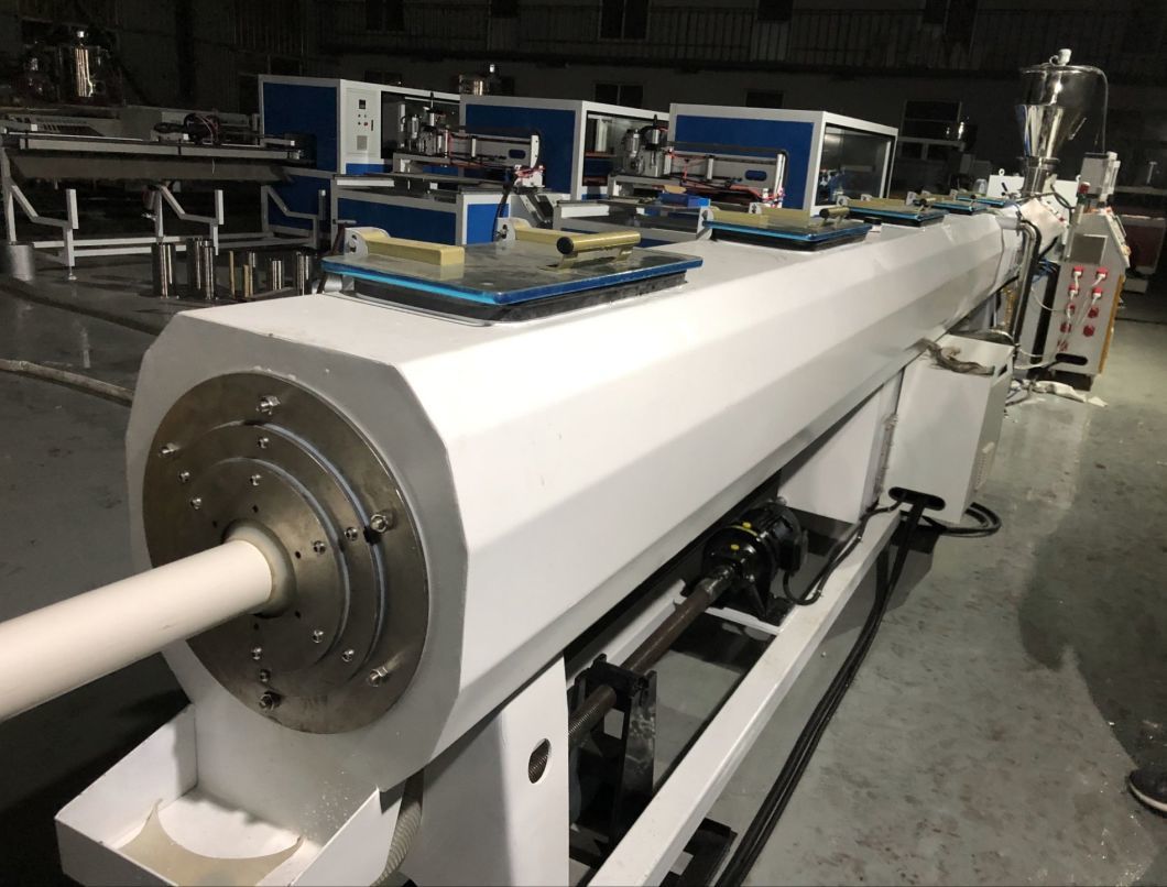 Automatic PVC Plastic Pipe Tube Extruder Production Conduit Pipe Making Machine Sjsz65/132