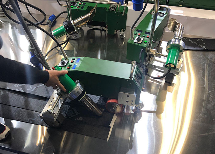 Overlap Welding TPO Welding Machine High Speed For Banner