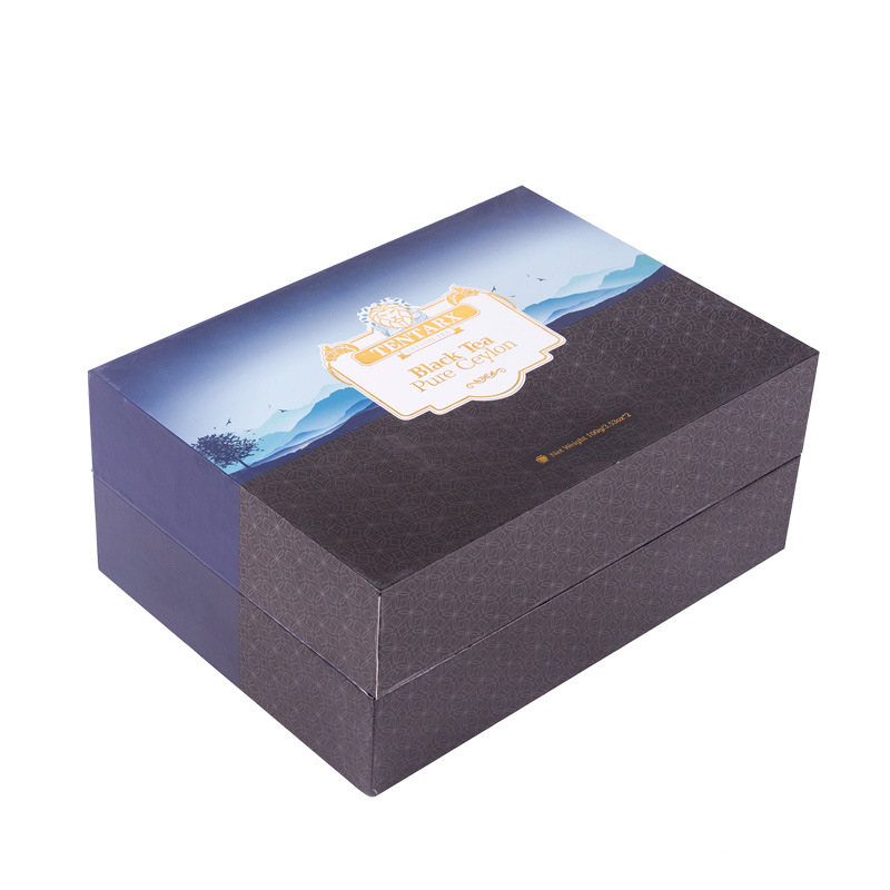 Dustproof Rectangle Cardboard Gift Box Packaging Multifunctional