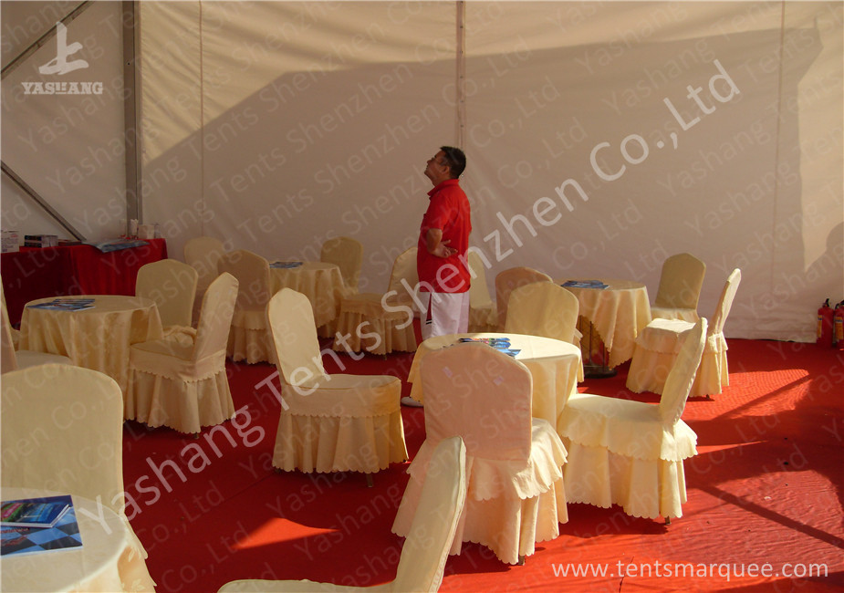 Outdoor Cycle Racing Event Tent PVC Fabric Cover and Aluminum Alloy Frame