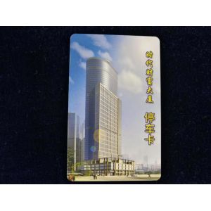 860 - 960MHz Rfid Uhf Tag For Card , Customized Size Uhf Windshield Tag