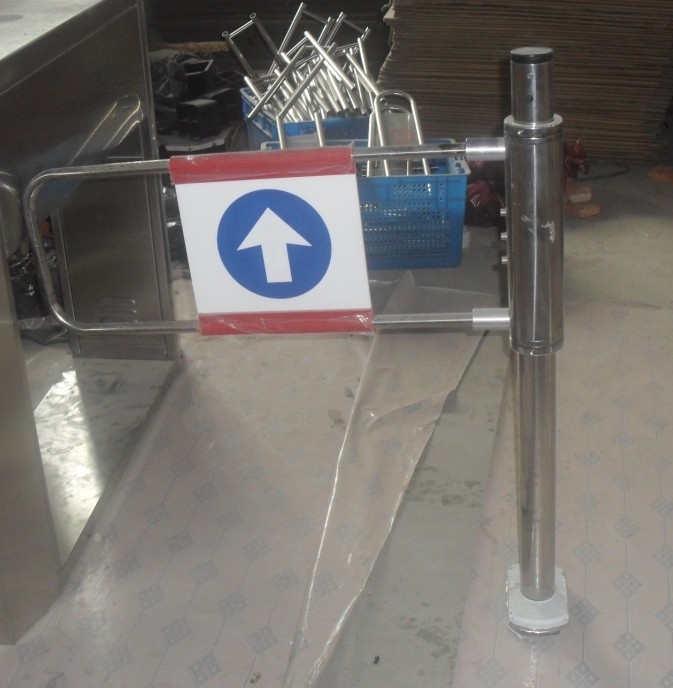 Supermarket Gate Four Arm Turnstile Tunrstile QSJCKQ Supermarket Security Access shop security gate/ security fence