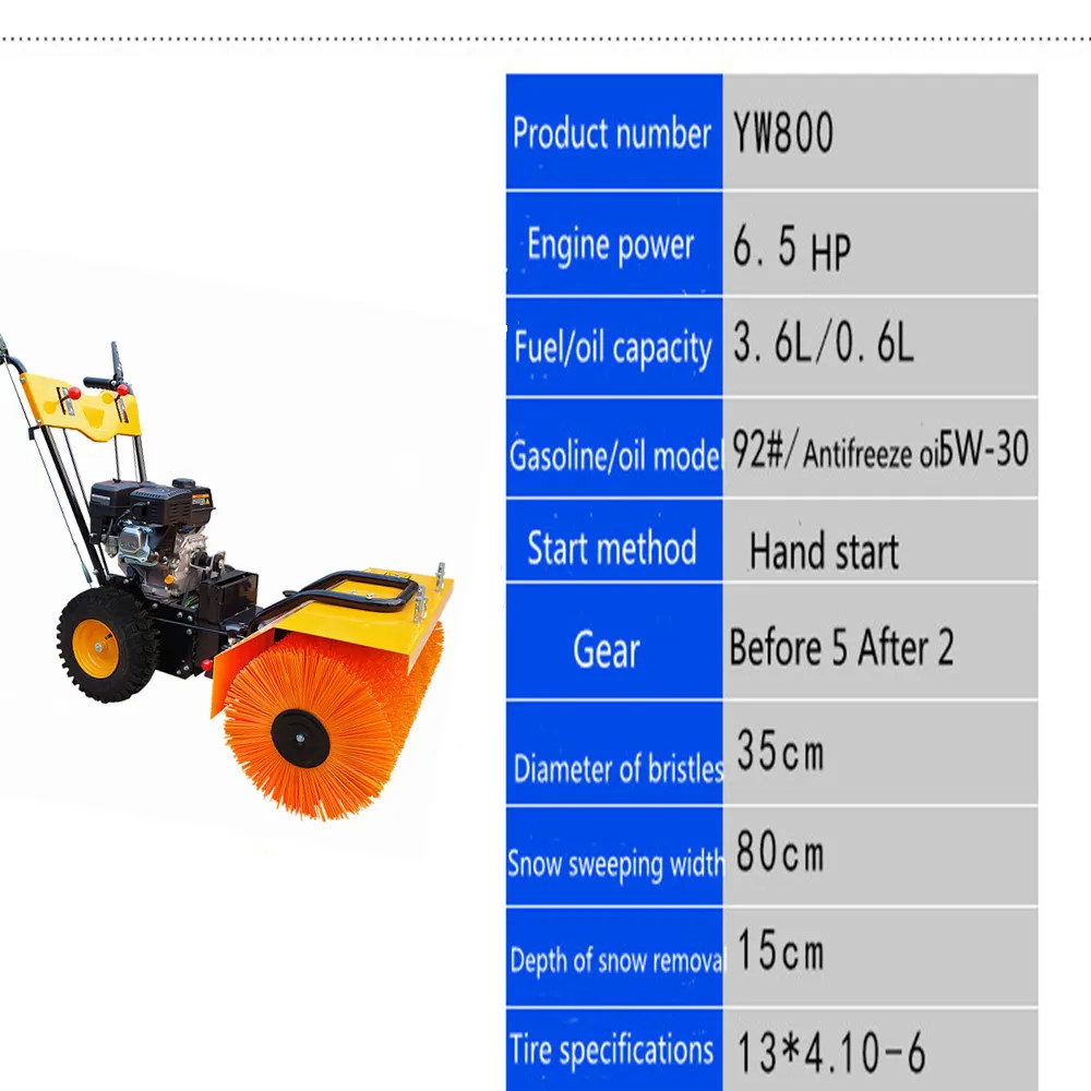Engine Snow Removal Equipment OEM Weight 150 Kg CE Certificate