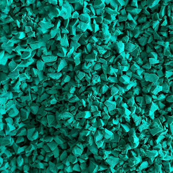 Colorful Soft EPDM Granules SBR Rubber Safety Tiles Shock Proof