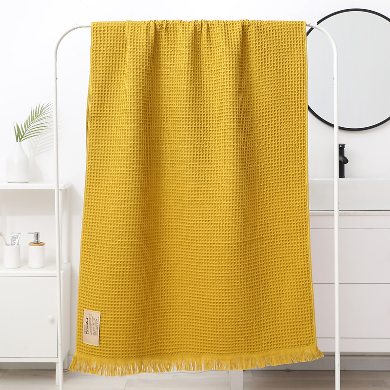 Hotel Soft Multi-Colored Tassel Bath Towel Shawl 90*180 with Antimicrobial and Cotton