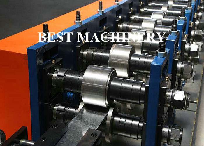 Angle Omega C Profile Forming Machine Three Shape Flying Saw Cutting Type