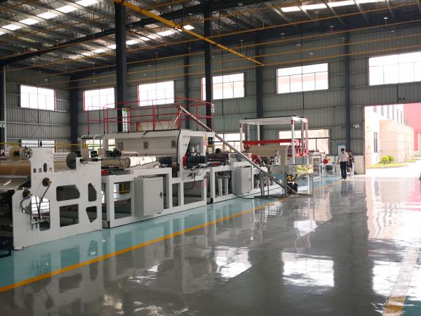 Automatic Hot Melt Adhesive Coating / Film Coating And Sand Coating Production