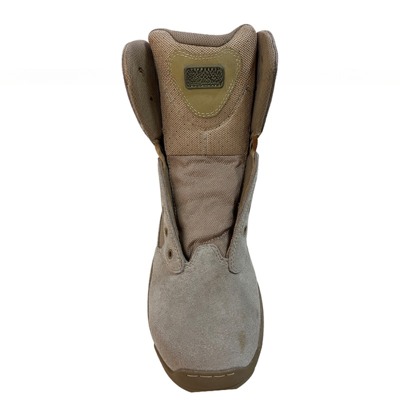 Custom 8 inch Leather Training Boots 1.5kg/Pair for Outdoor and US Size 6.5-12.5