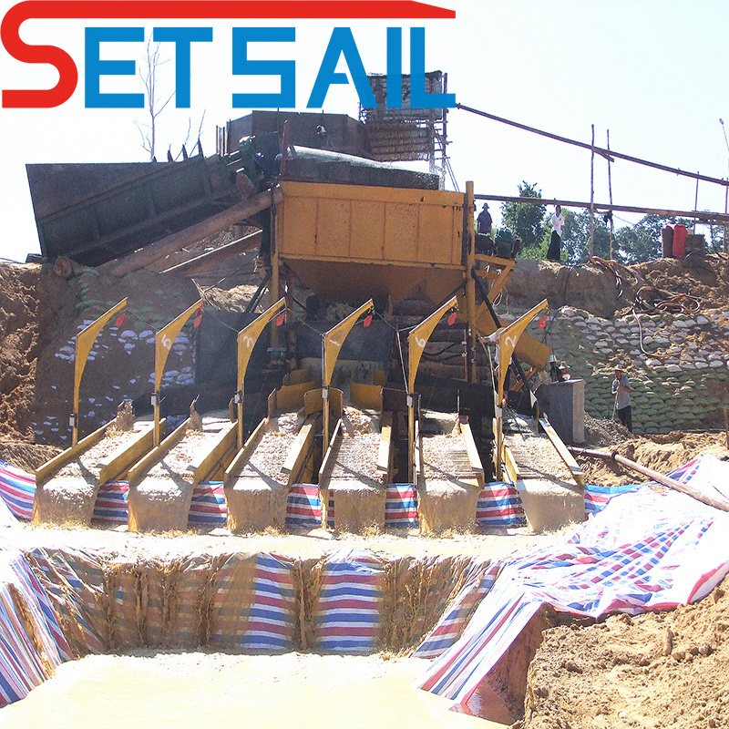 Land Diamond Mining Machinery with Centrifuge