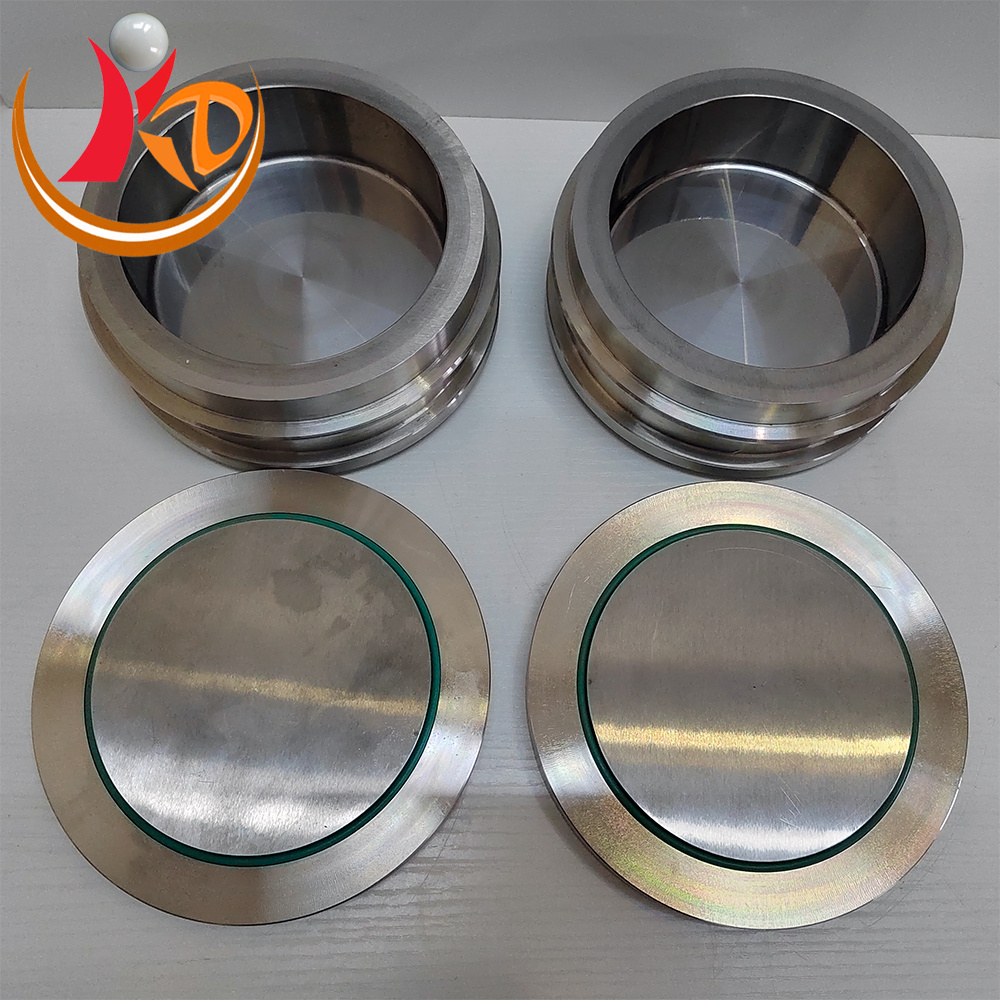 50ml Tungsten Carbide TC Milling Jar with grinding mortar for retsch ball mill