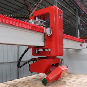 Stone Processing Machine SCT-600MM Marble and Granite Tile Cutting with 18.5kw