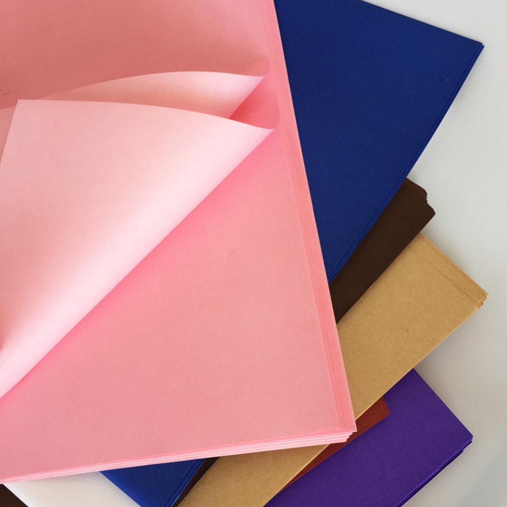 50*75CM Biodegradable Coloured Origami Paper Kids Art Craft