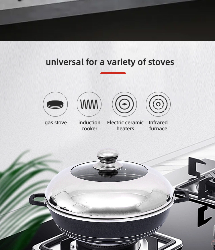 Multifunction 23 Pcs Medical Stone Non Stick Pot Set Cookware Set Aluminum Cooking Pot Set