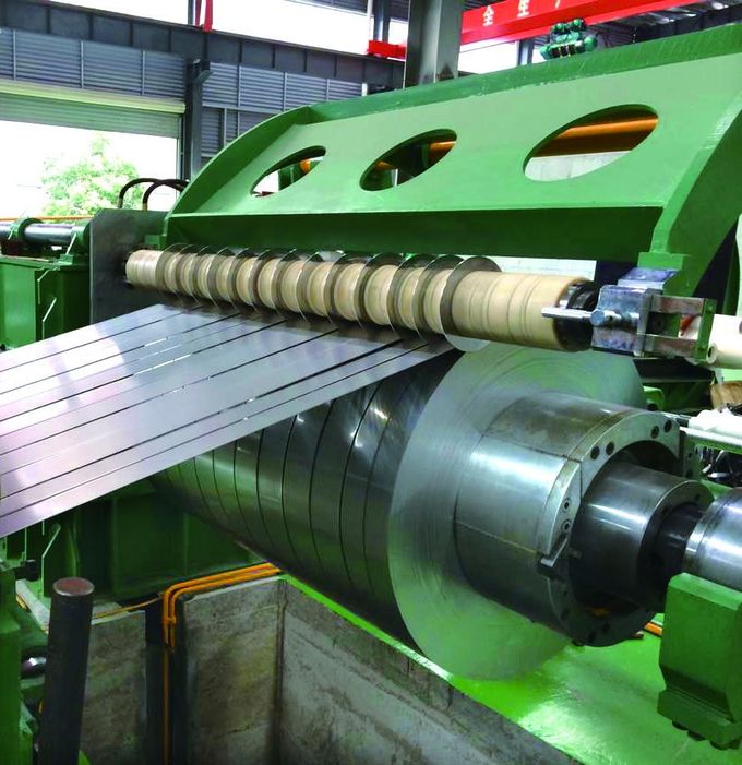 Metal Sheet Aluminium Slitting Machine Max 28 Tons ZJY Automatic High Precision