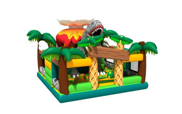 Dinosaur Inflatable Fun Park Kids Playground Commercial Bouncer Jumping Castle