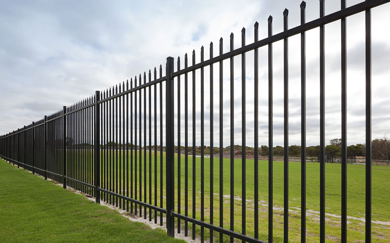 new Garden Security wrought iron fences designs / steel fence panels / decorative garden fence Steel